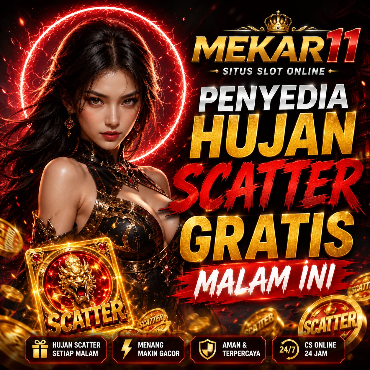 MEKAR11 ! Walaw E Ini Situs Slot Online Penyedia Hujan Scatter Gratis Malam Ini